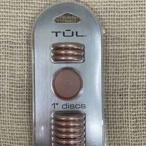 TUL 1 Inch Rose Gold Discs for Notebooks 12 Count 150 Sheet Capacity